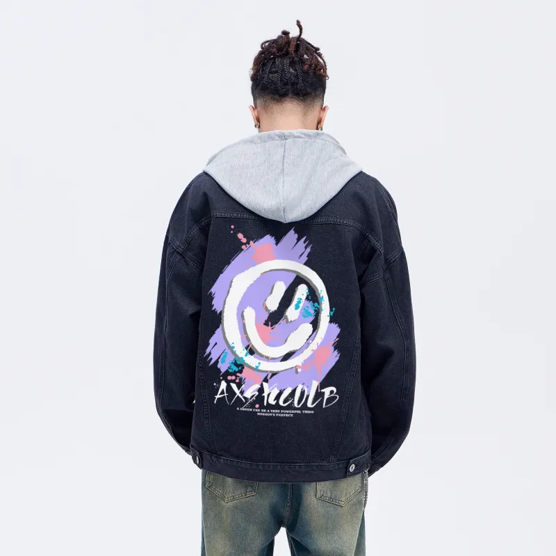 A.X.S.K Denim Jackets Unisex-2