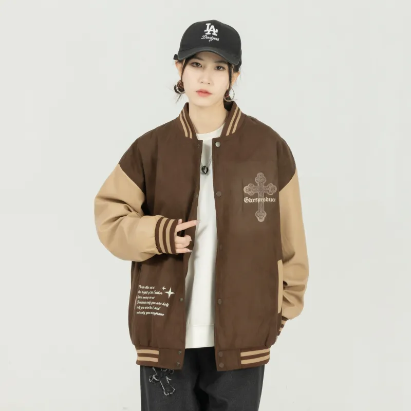 A.X.S.K x GDXF Baseball Jacket Unisex-22
