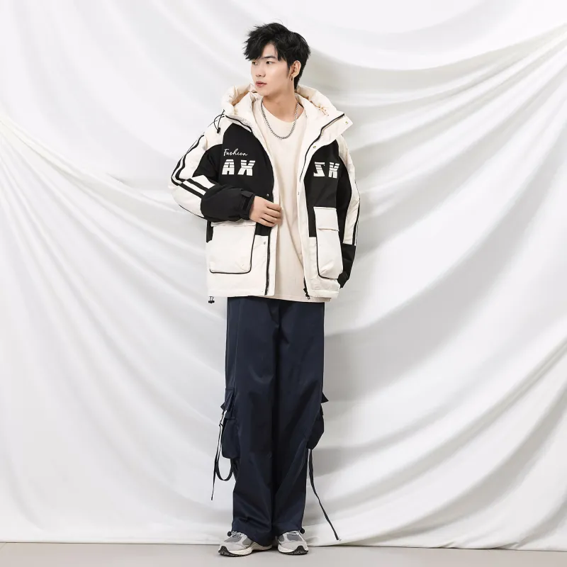 A.X.S.K Down Jackets Unisex-5