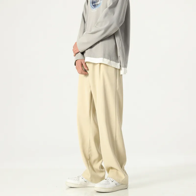 A.X.S.K Suit Trousers Unisex-13