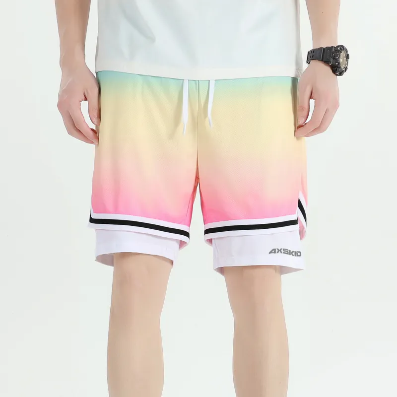 A.X.S.K Casual Shorts Unisex-14