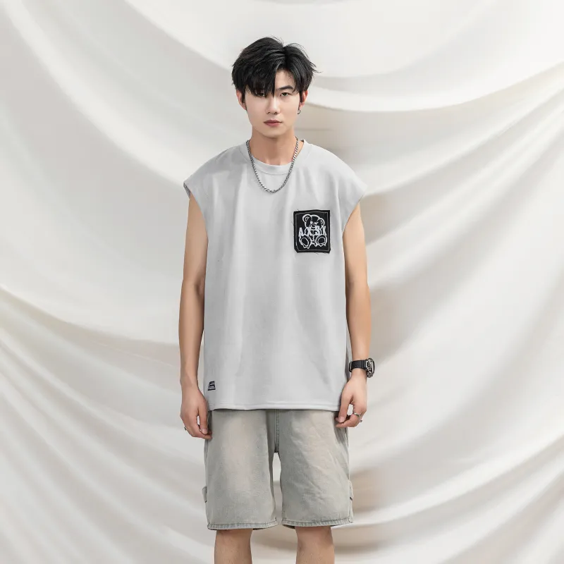 A.X.S.K Tank Tops Unisex-40