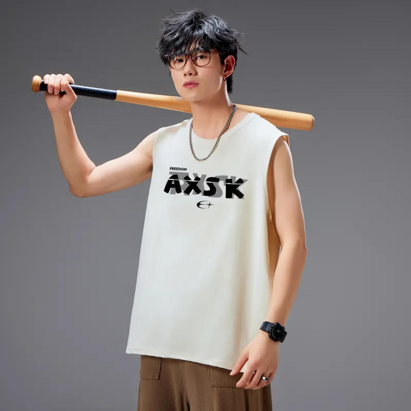 A.X.S.K Tank Tops Unisex-16