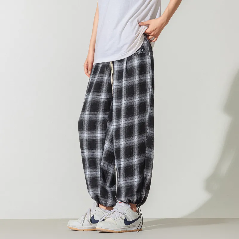 A.X.S.K Casual Pants Unisex-4