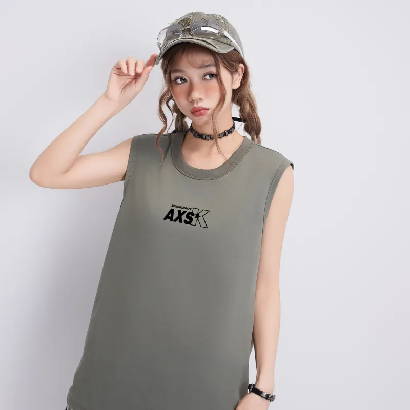 A.X.S.K Tank Tops Unisex-34