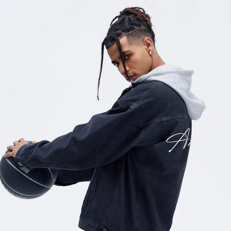 A.X.S.K Denim Jackets Unisex-3
