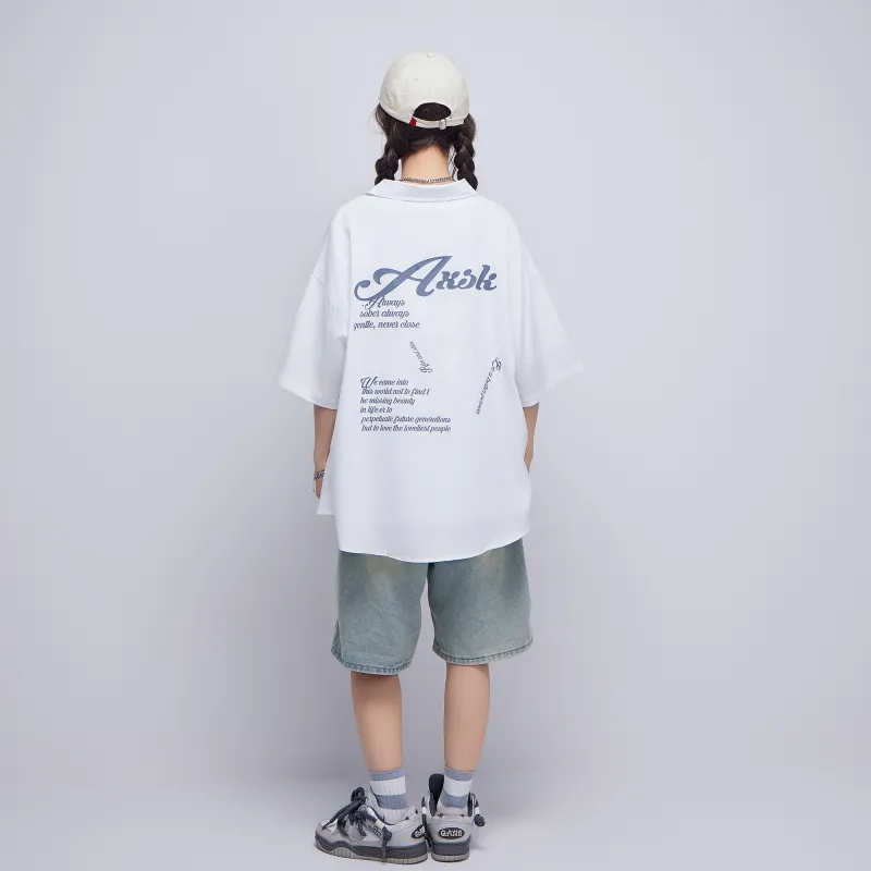 A.X.S.K Shirt Matching Set Unisex-32