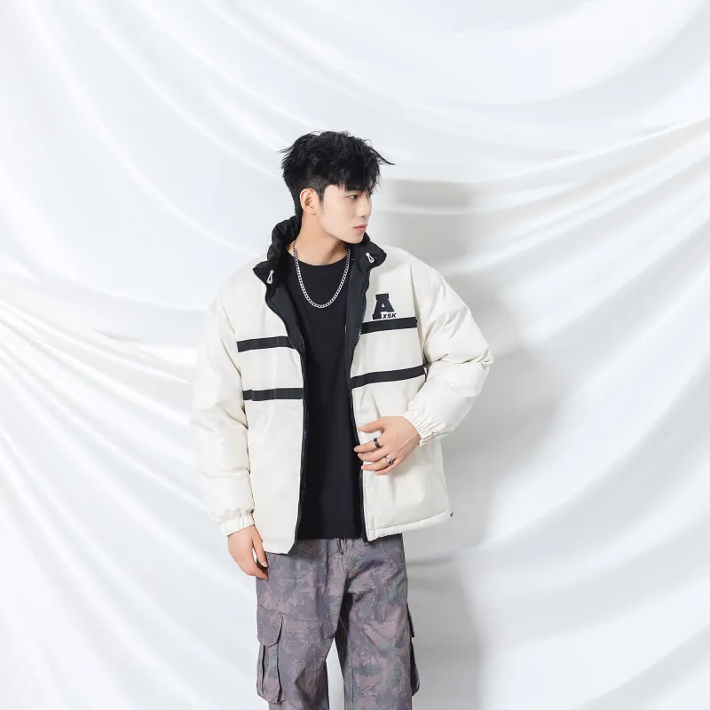 A.X.S.K Puffer Jackets Unisex-11