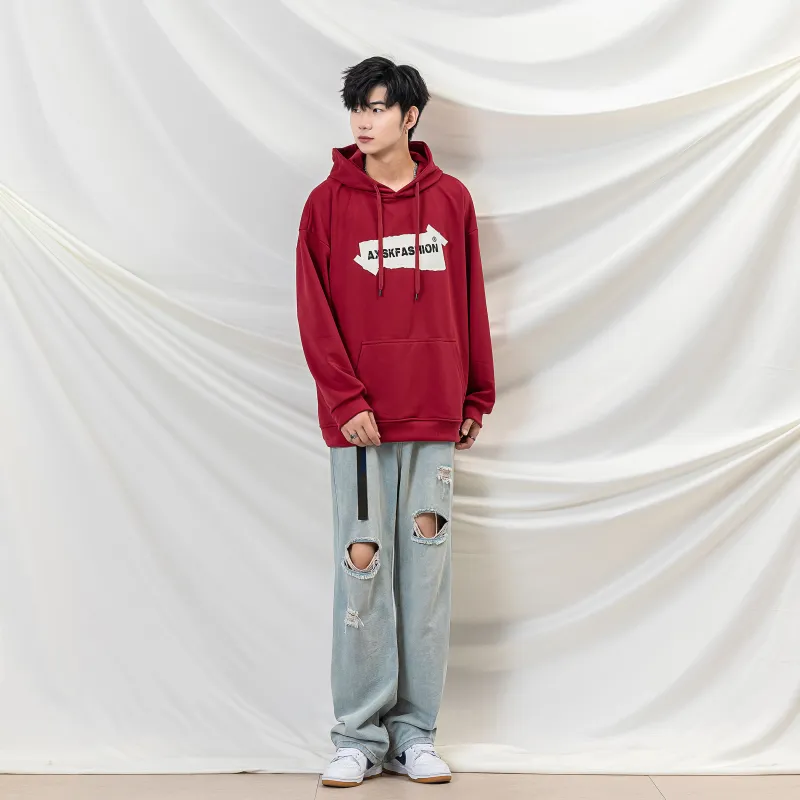 A.X.S.K Sweatshirt Sets Unisex-35