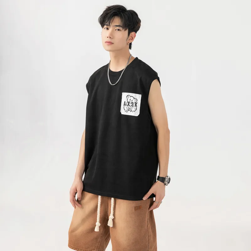 A.X.S.K Tank Tops Unisex-4
