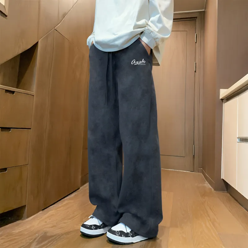 A.X.S.K Casual Pants Unisex-2