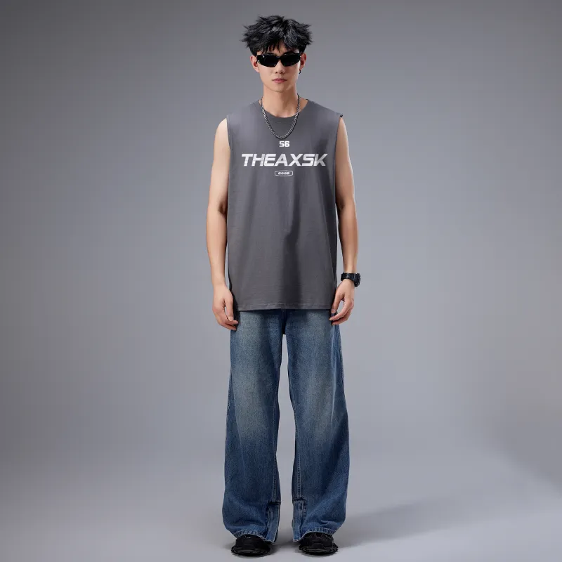 A.X.S.K Tank Tops Unisex-23