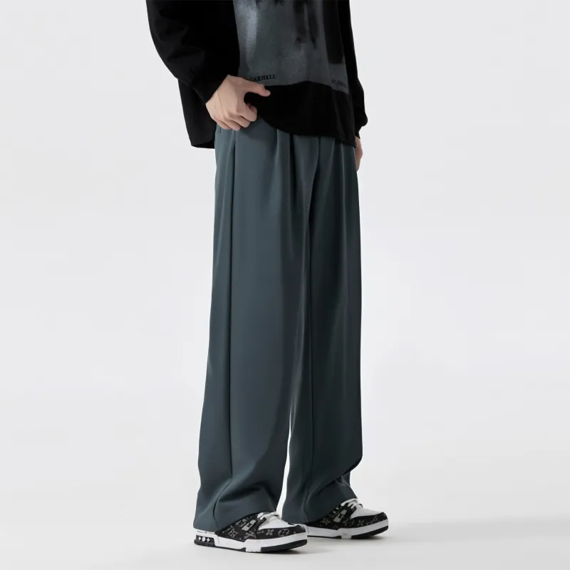 A.X.S.K Suit Trousers Unisex-11