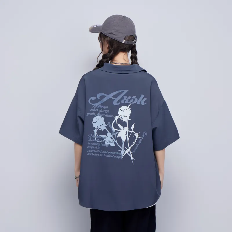 A.X.S.K Shirt Matching Set Unisex-58