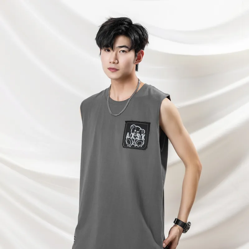 A.X.S.K Tank Tops Unisex-63