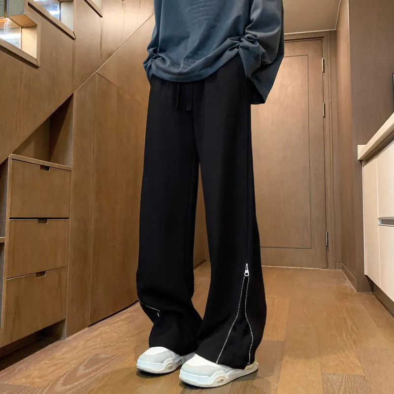 A.X.S.K Casual Pants Unisex-3