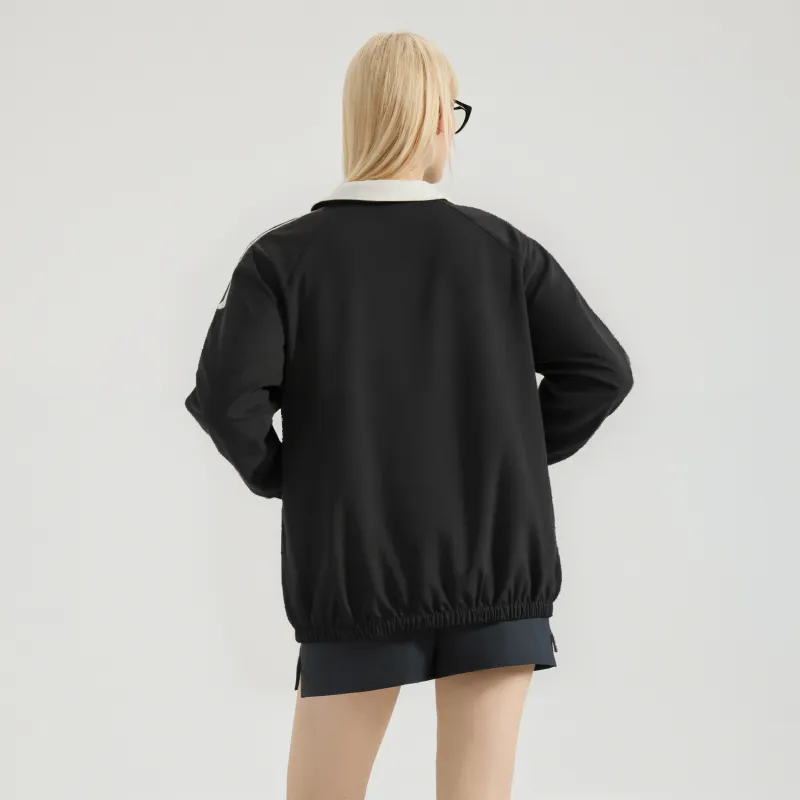 A.X.S.K Jackets Coats Unisex Black-4