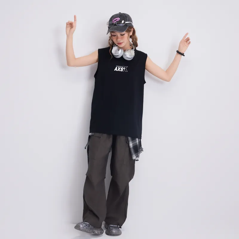 A.X.S.K Tank Tops Unisex-4
