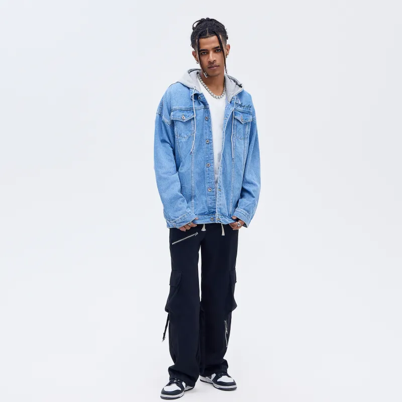 A.X.S.K Denim Jackets Unisex-12