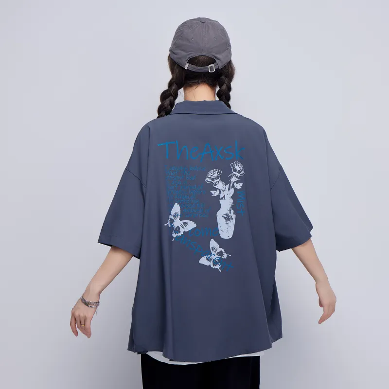 A.X.S.K Shirt Matching Set Unisex-17