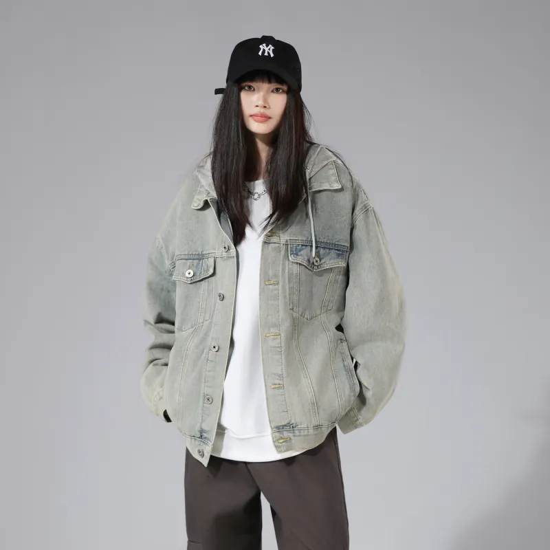 A.X.S.K x Lost N Forbidden Denim Jacket Unisex-19