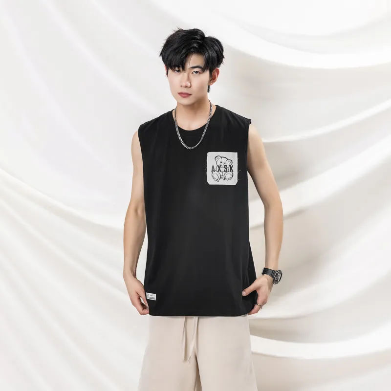 A.X.S.K Tank Tops Unisex-46