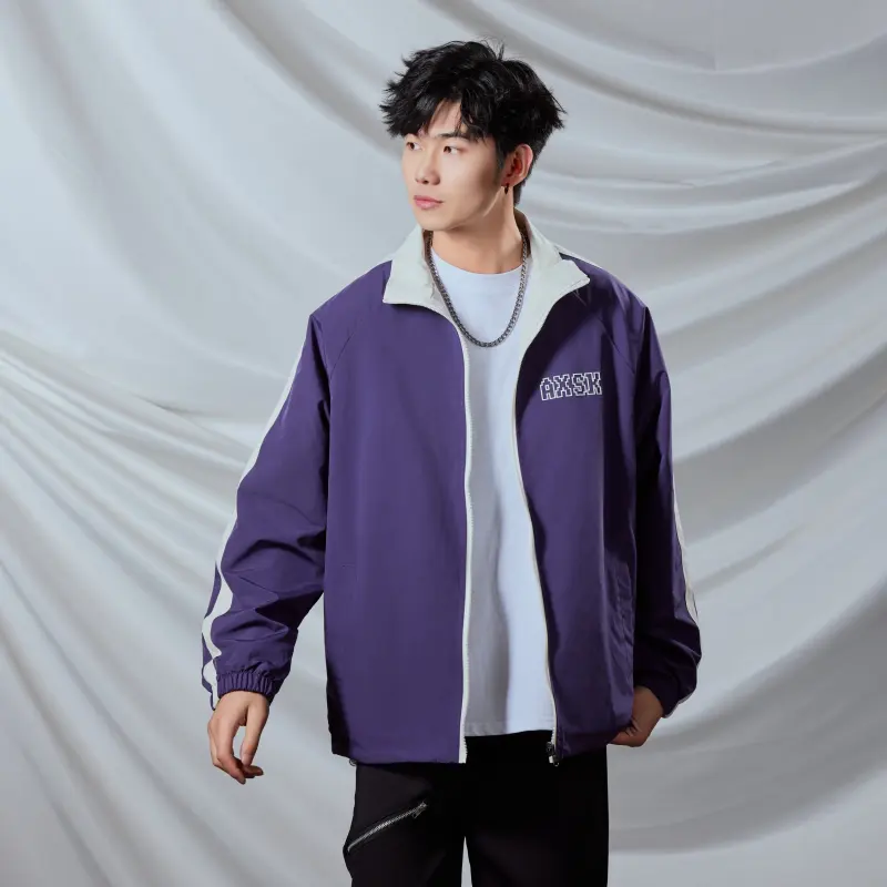 A.X.S.K Jackets Coats Unisex Black-30