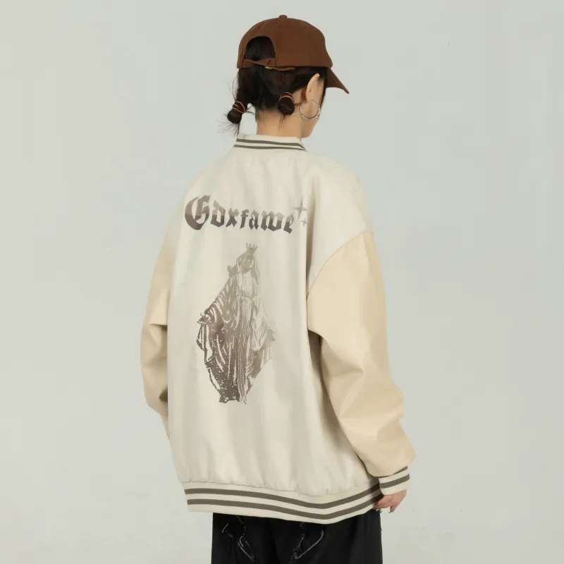 A.X.S.K x GDXF Baseball Jacket Unisex-18