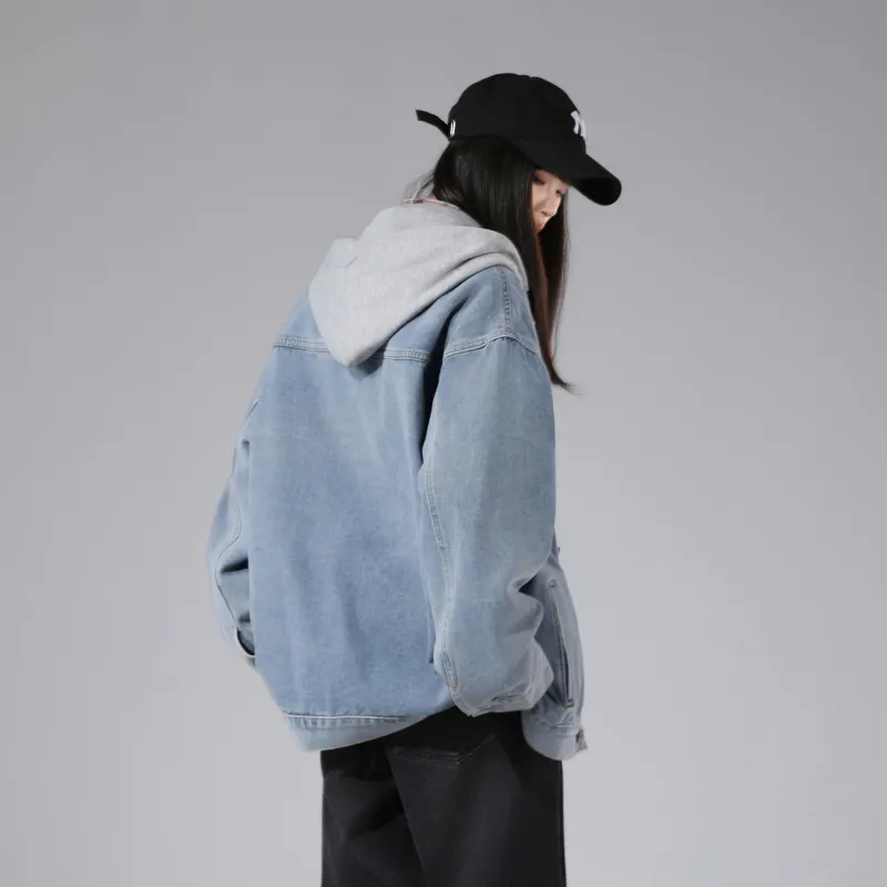 A.X.S.K x Lost N Forbidden Denim Jacket Unisex-13