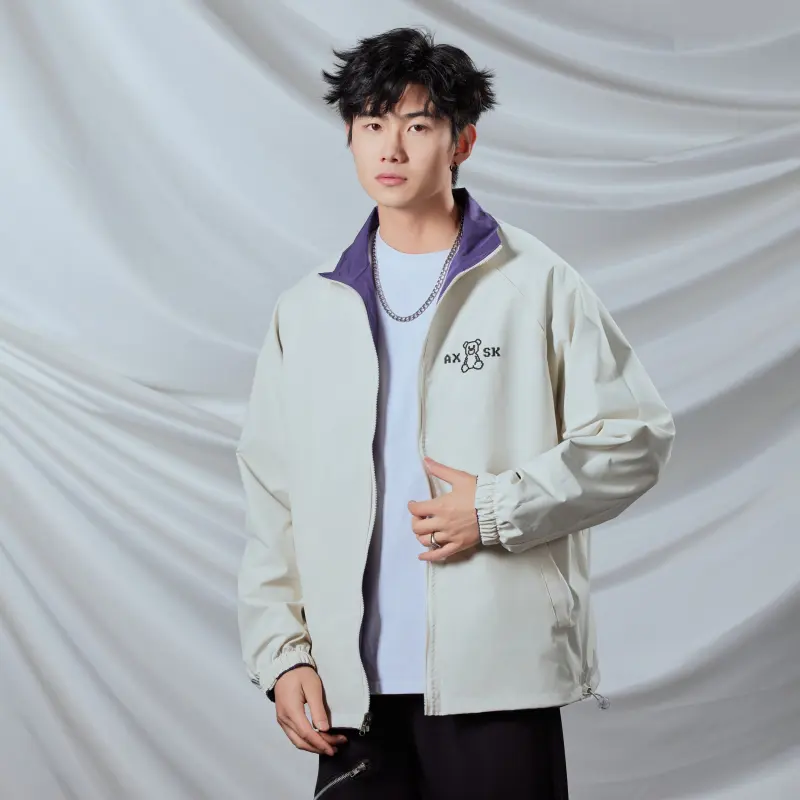 A.X.S.K Jackets Coats Unisex Black-31