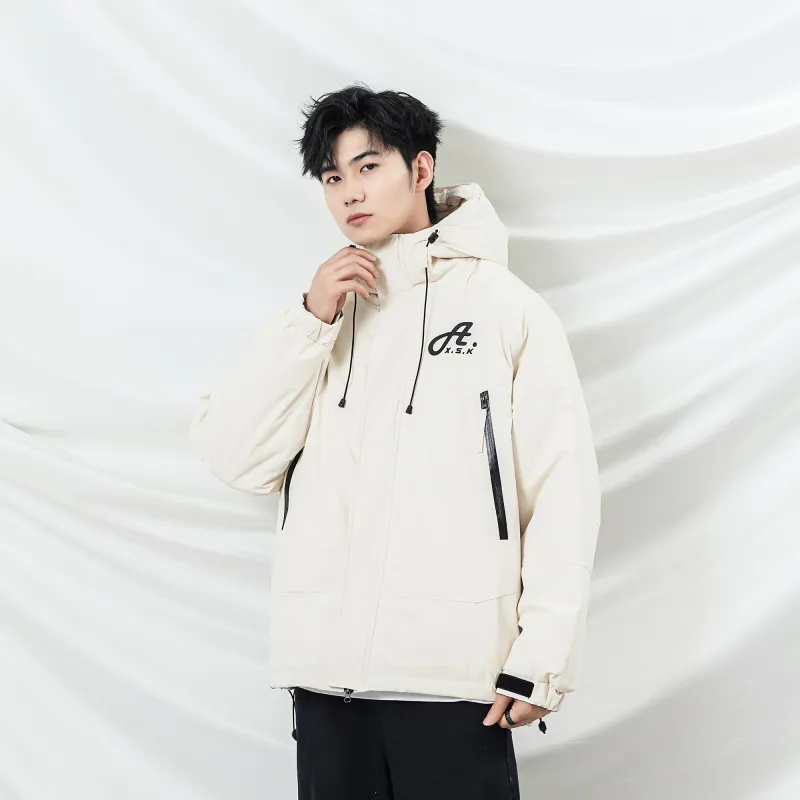 A.X.S.K Puffer Jackets Unisex-13