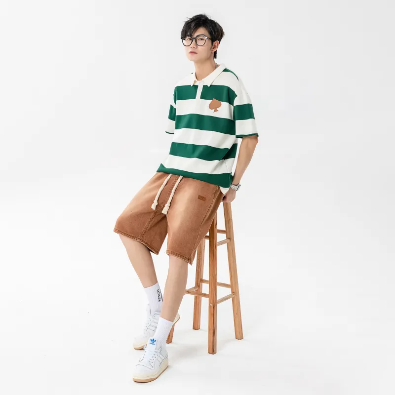 A.X.S.K Polo Shirts Unisex-14