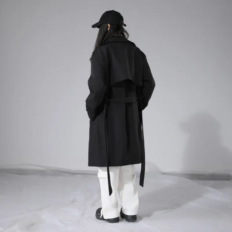 A.X.S.K x Lost N Forbidden Trench Coat Unisex-6
