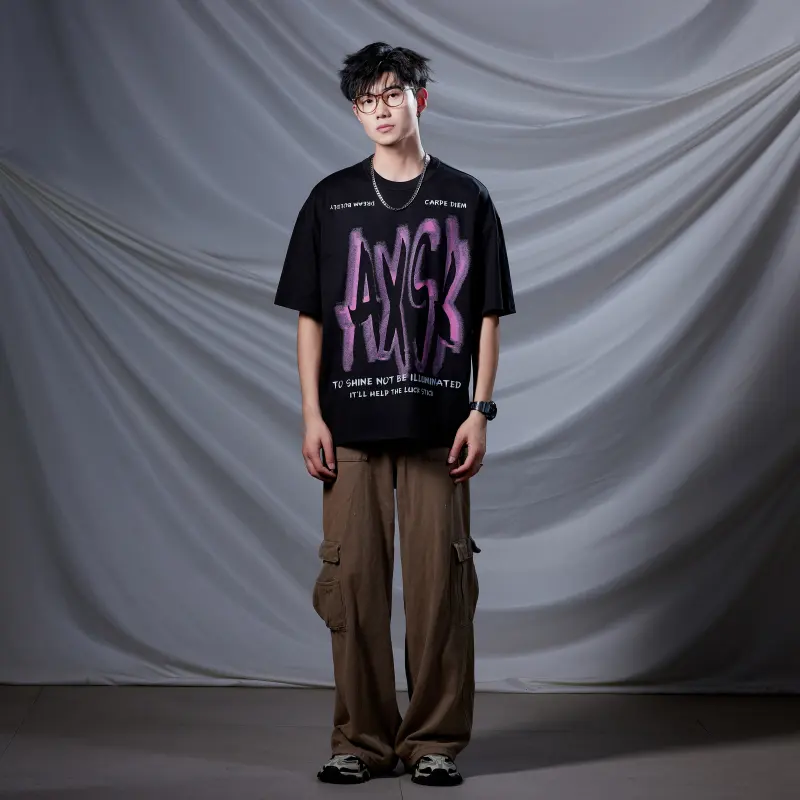 A.X.S.K T Shirts Unisex-3