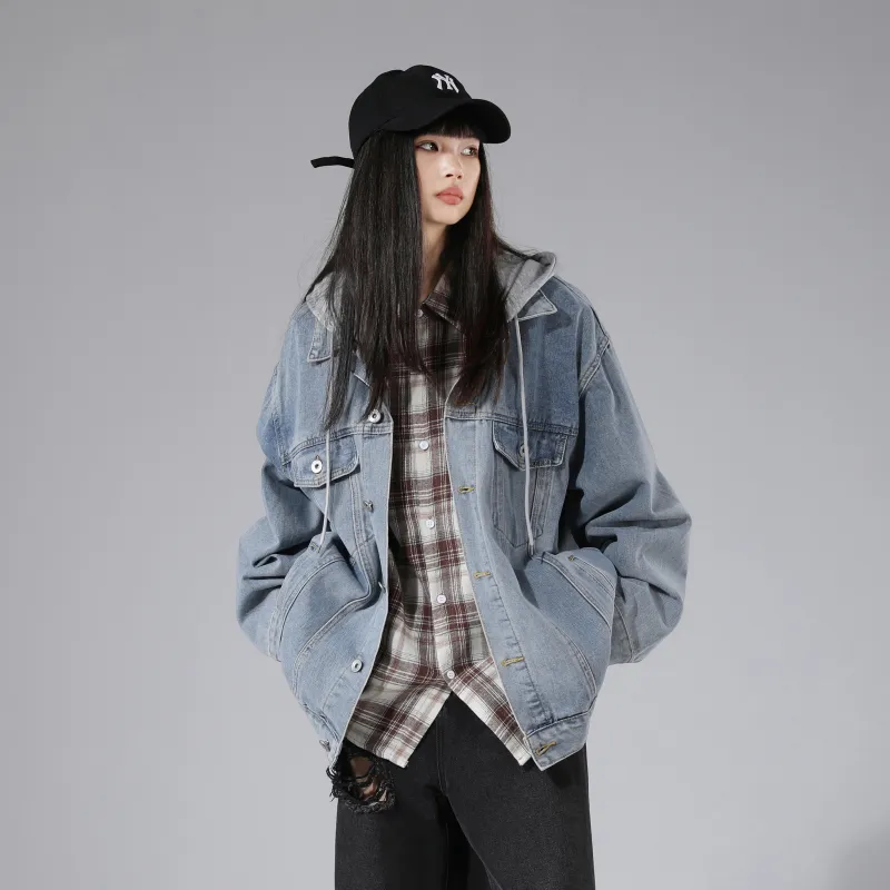 A.X.S.K x Lost N Forbidden Denim Jacket Unisex-12