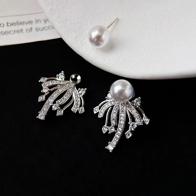 CARAT'S DIARY Faux Pearl Earrings Women's-6