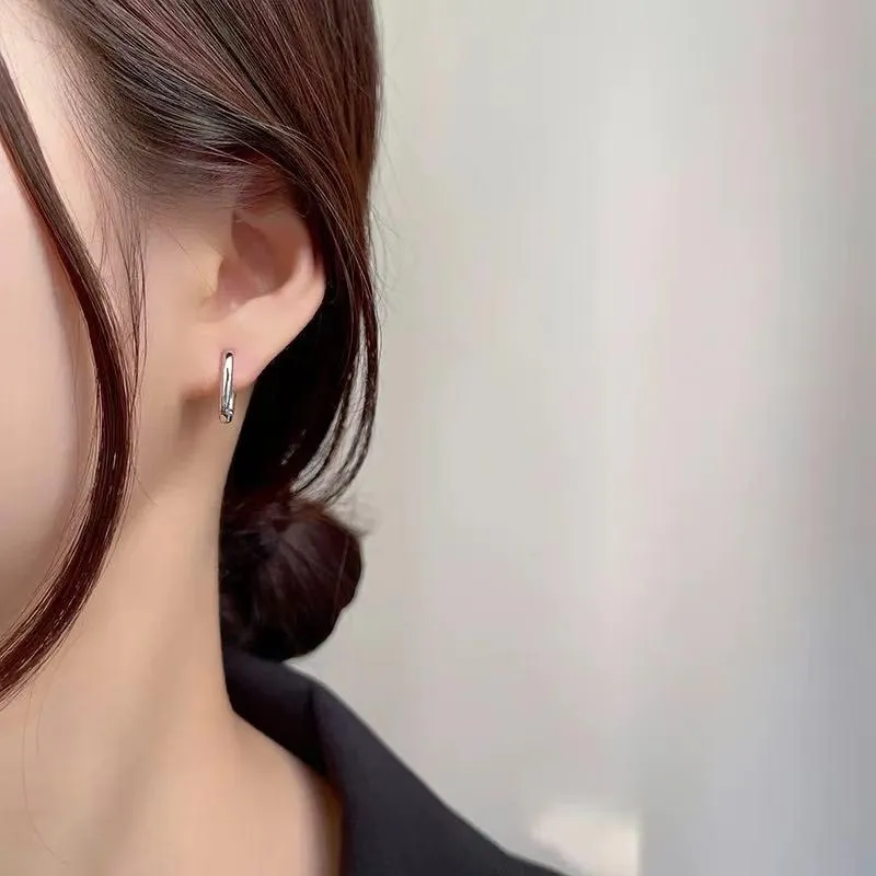 CARAT'S DIARY S925 Silver Earrings Women's-1
