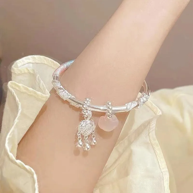 CARAT'S DIARY Colored Glaze Bangles Women's-2