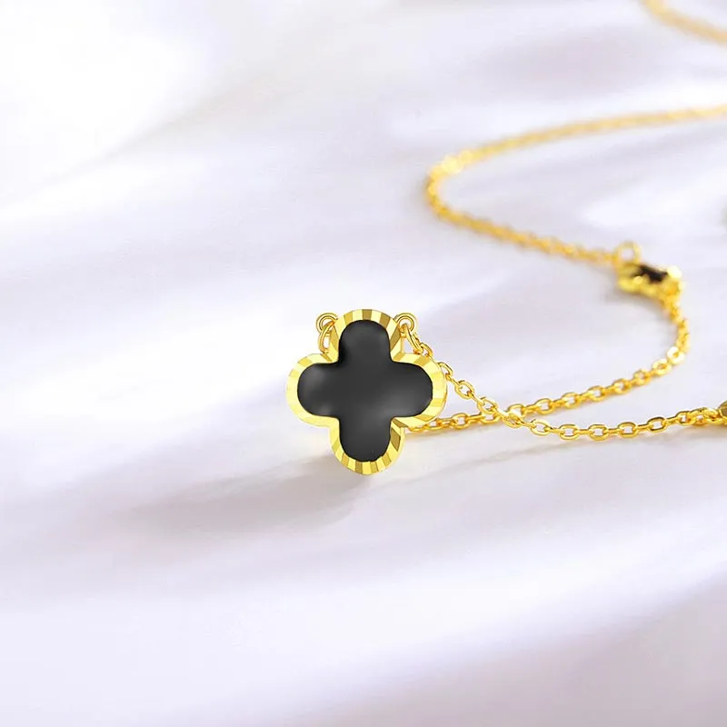 CARAT'S DIARY S925 Silver Collarbone Chain Necklace Women's-3