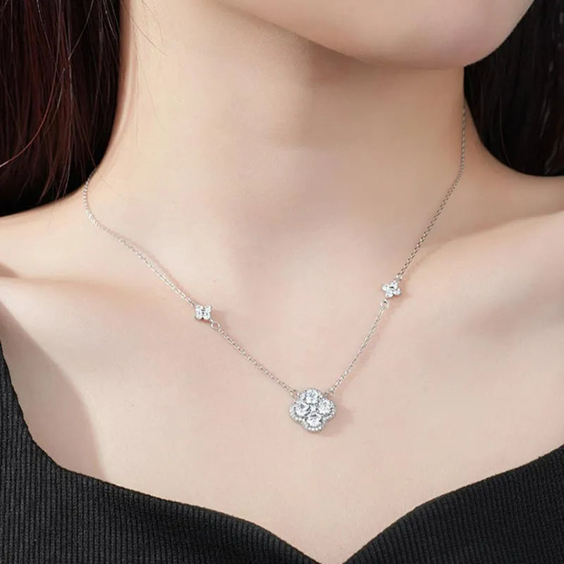 CARAT'S DIARY S925 Silver Necklaces Women's-5