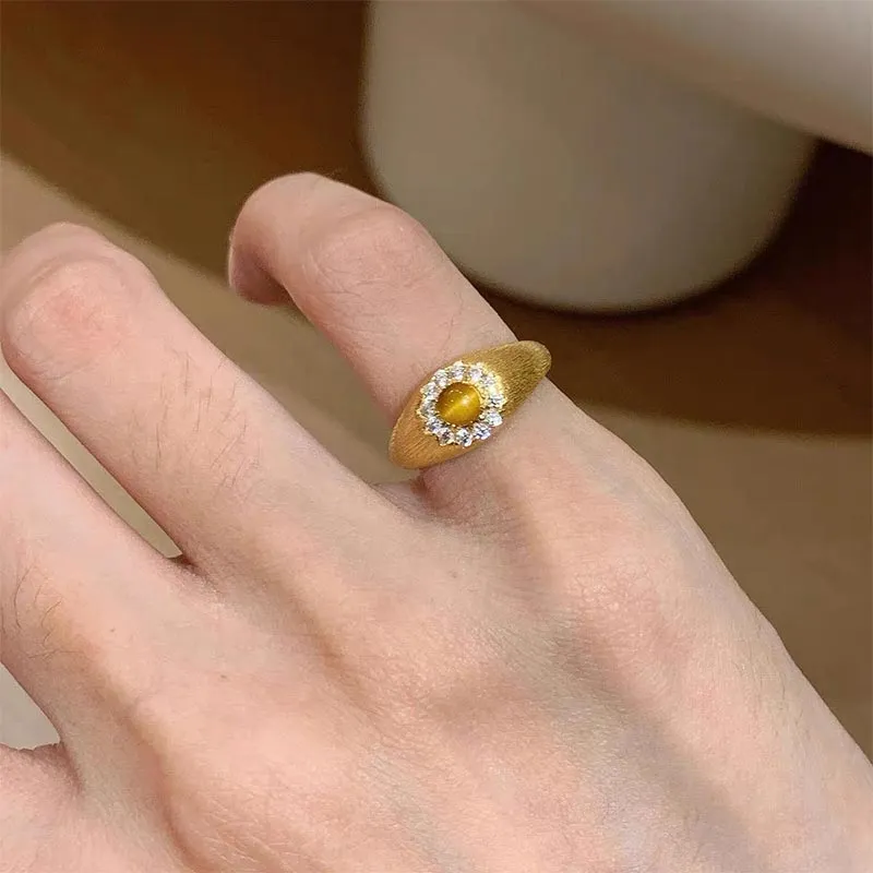 CARAT'S DIARY Alloy Rings Unisex-4