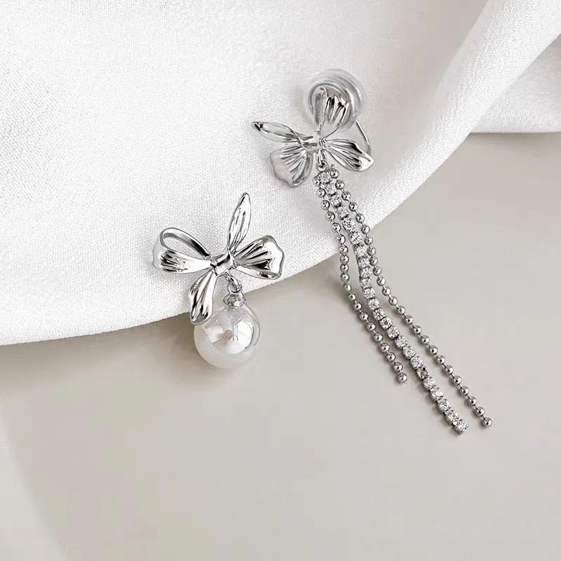 CARAT'S DIARY Faux Pearl Earrings Women's-6
