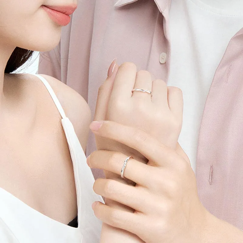 CARAT'S DIARY S999 Fine Silver Rings Unisex-2