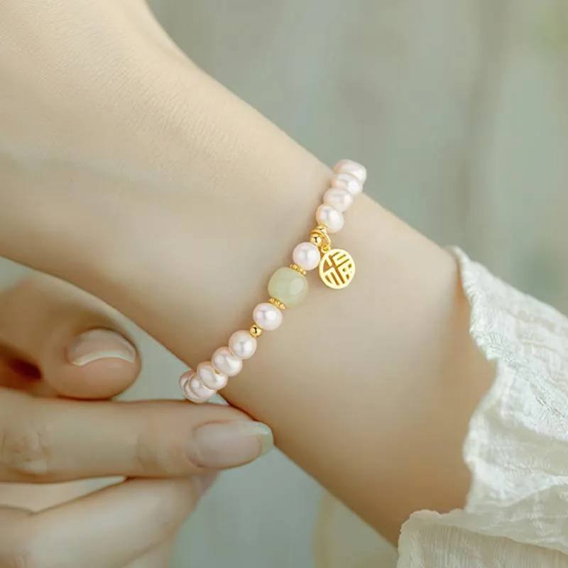CARAT'S DIARY Pearl Bracelets Women's-3