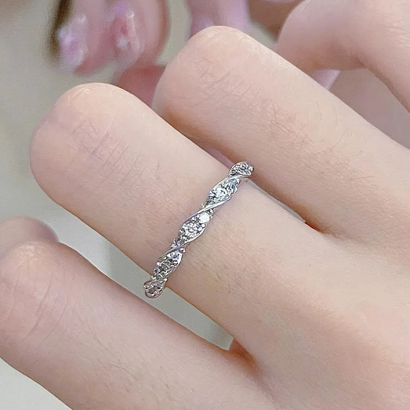 CARAT'S DIARY Alloy Rings Women's-2