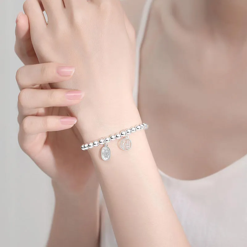 CARAT'S DIARY S999 Fine Silver Bracelets Women's-1