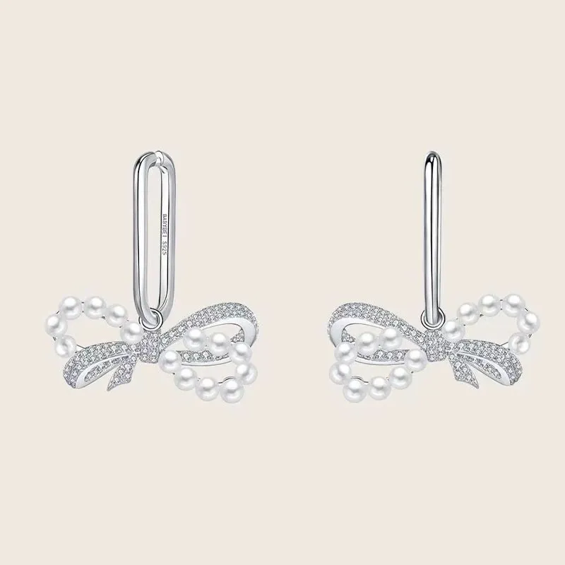 CARAT'S DIARY Faux Pearl Earrings Women's-6