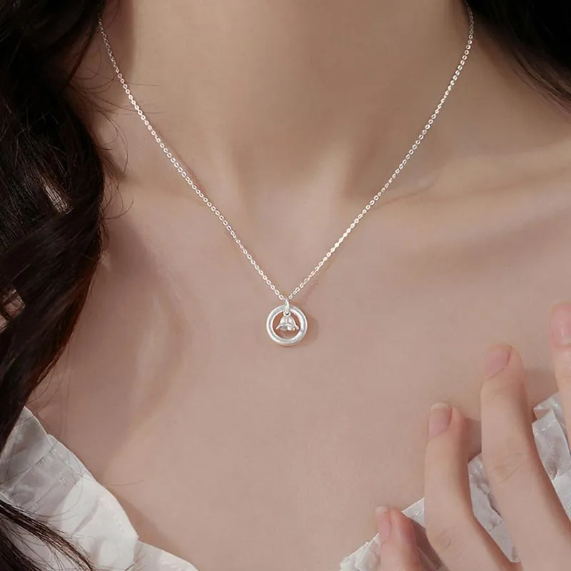 CARAT'S DIARY S999 Fine Silver Necklaces Women's-1