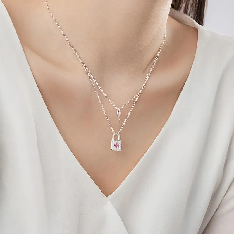 CARAT'S DIARY S925 Silver Collarbone Chain Necklace Women's-1