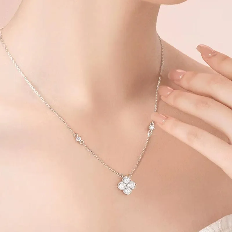 CARAT'S DIARY S925 Silver Necklaces Women's-2